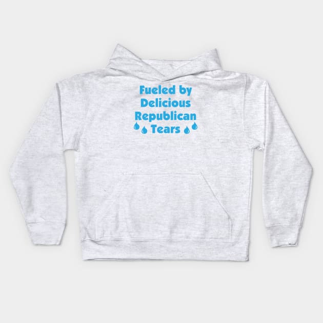 Delicious Republican Tears Kids Hoodie by PK Halford